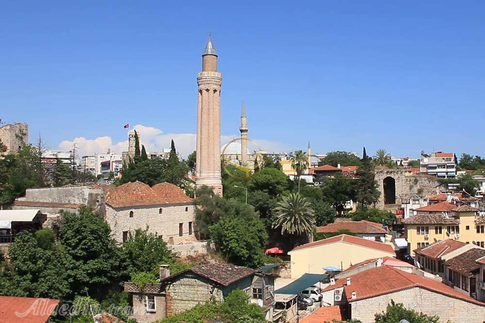 مسجد مناره یولی در آنتالیا - ترکیه | علاءالدین تراول