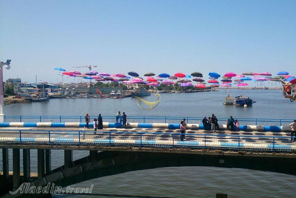 پل غازیان بندرانزلی | علاءالدین تراول