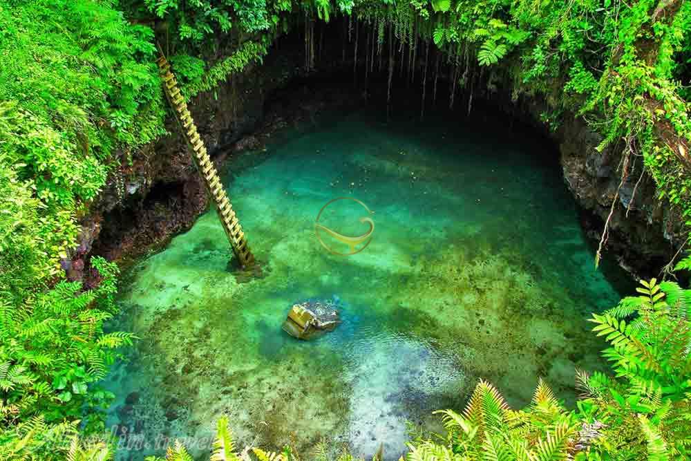 گودال اقیانوسی تو سوا در آپیا - ساموآ | علاءالدین تراول