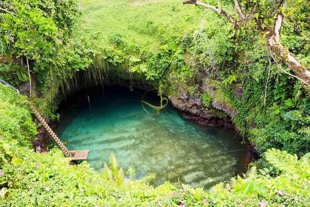 گودال اقیانوسی تو سوا در آپیا - ساموآ | علاءالدین تراول