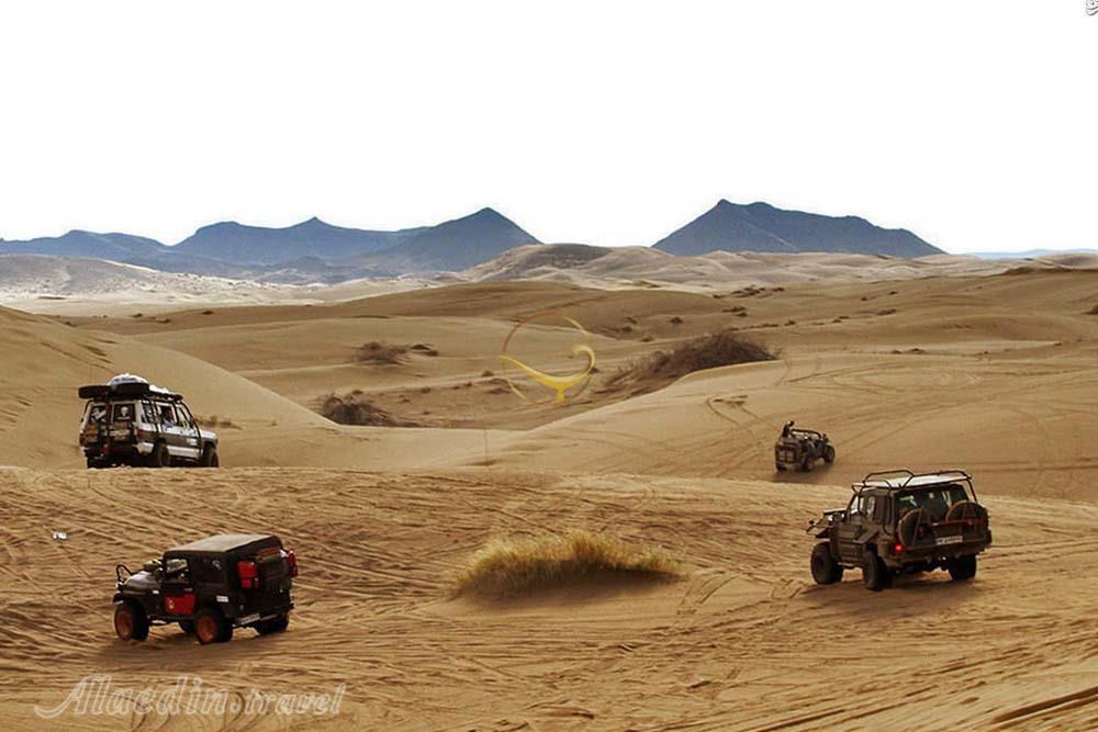 سافاری اطراف کاروانسرای مرنجاب در آران و بیدگل | علاءالدین تراول