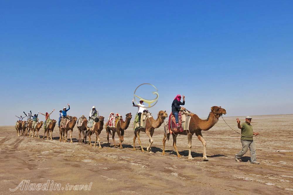 شتر سواری اطراف کاروانسرای مرنجاب در آران و بیدگل | علاءالدین تراول