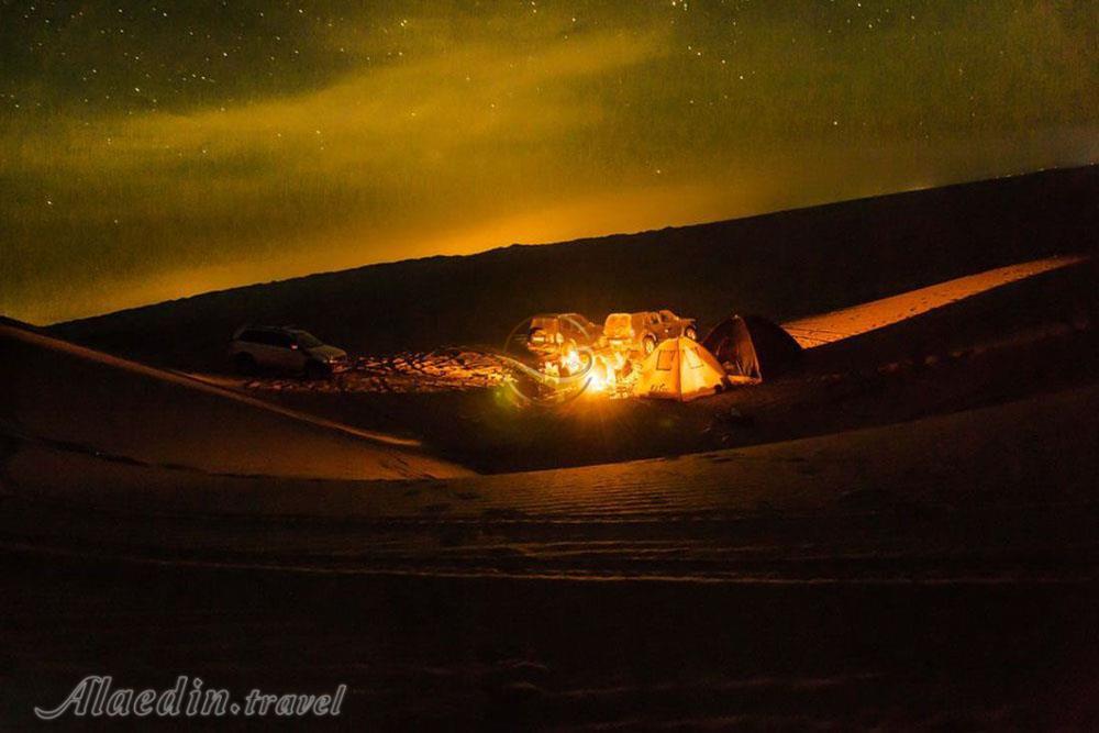 کمپینگ و سافاری در کویر مرنجاب آران و بیدگل | علاءالدین تراول