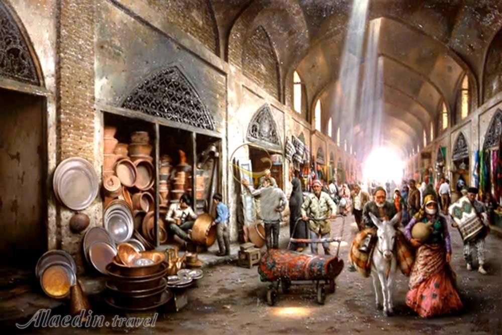 بازار اردبیل | علاءالدین تراول