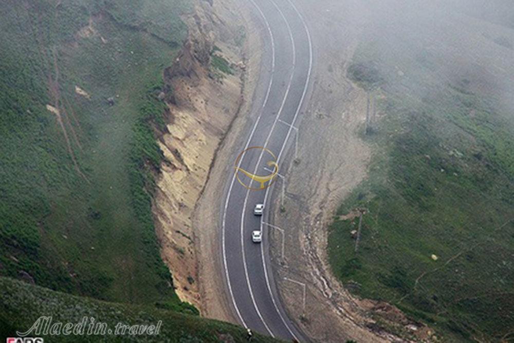 تله کابین گردنه حیران در آستارا | علاءالدین تراول