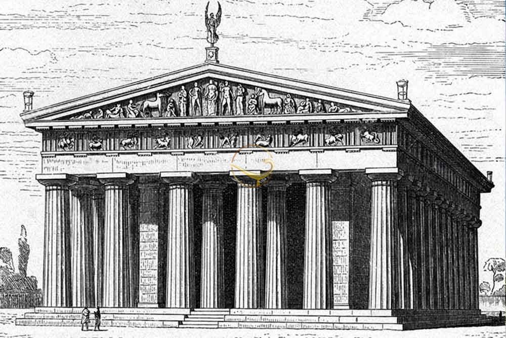 معبد زئوس المپیا در آتن | علاءالدین تراول