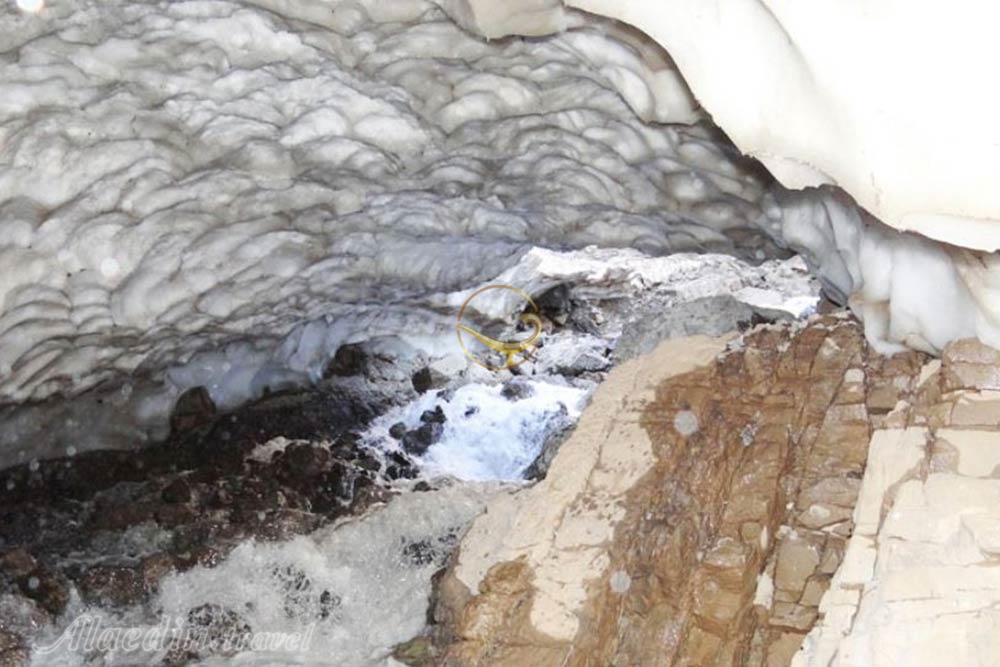 تونل برفی در ازنا | علاءالدین تراول