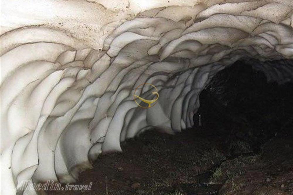 تونل برفی در ازنا | علاءالدین تراول