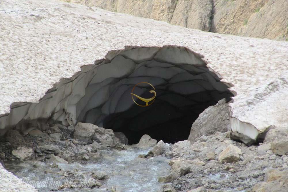 تونل برفی در ازنا | علاءالدین تراول