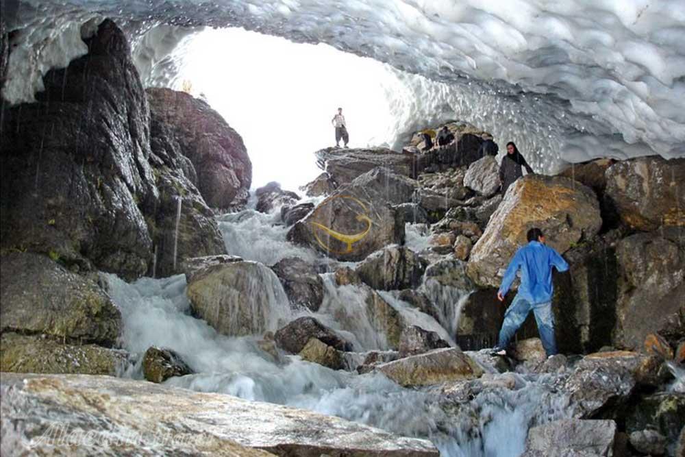 تونل برفی در ازنا | علاءالدین تراول