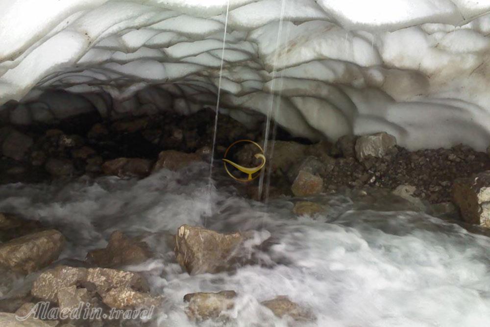 تونل برفی در ازنا | علاءالدین تراول