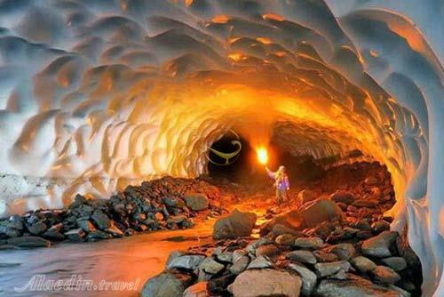 تونل برفی در ازنا