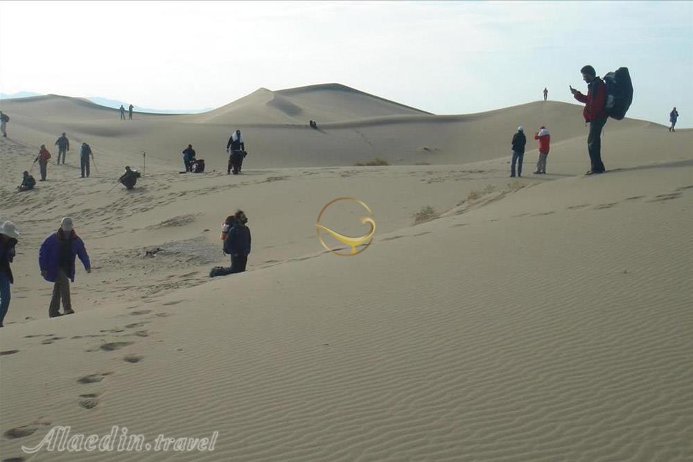 ریگزار شن های روان صادق آباد بافق | علاءالدین تراول