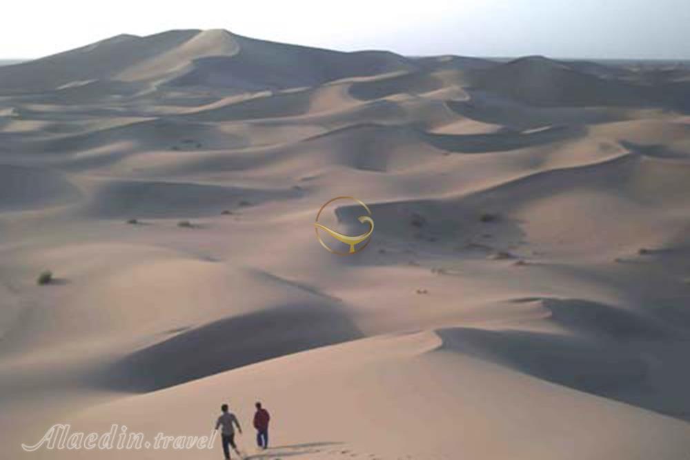 ریگزار شن های روان صادق آباد بافق | علاءالدین تراول