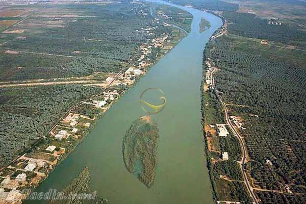 رود دجله در بغداد - عراق