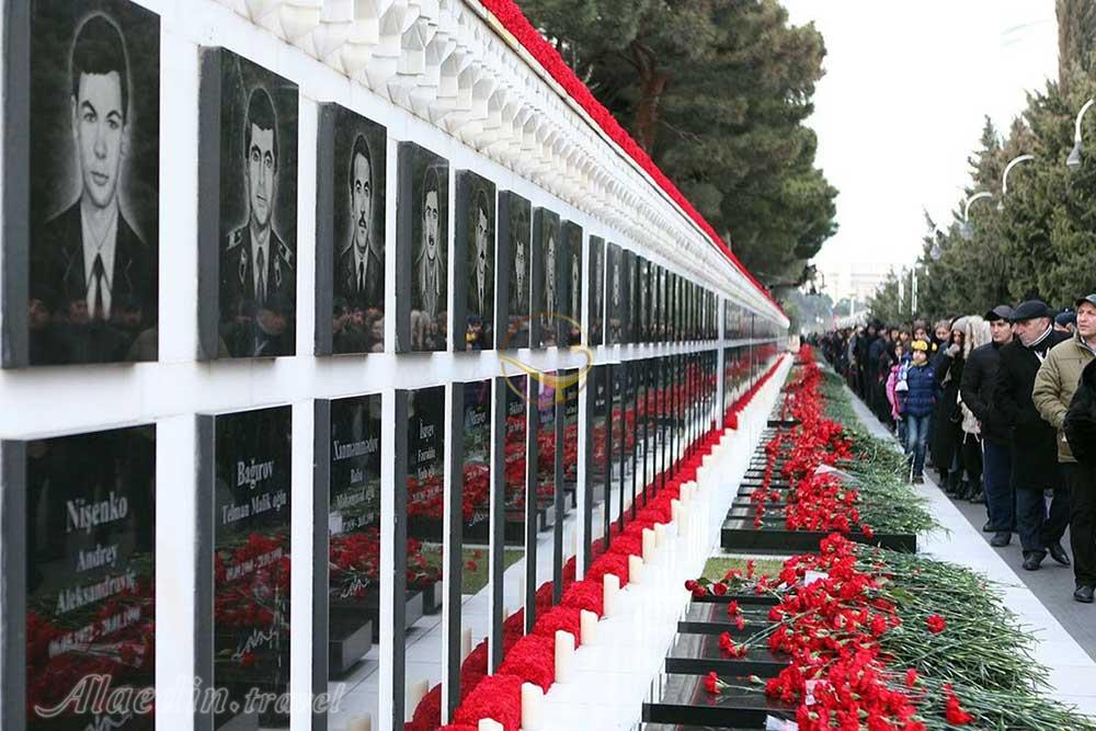 خیابان شهدا باکو - جمهوری آذربایجان | علاءالدین تراول