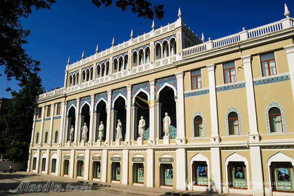 موزه ادبیات نظامی گنجوی باکو - جمهوری آذربایجان | علاءالدین تراول