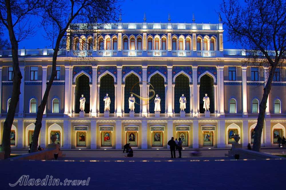 موزه ادبیات نظامی گنجوی باکو - جمهوری آذربایجان | علاءالدین تراول