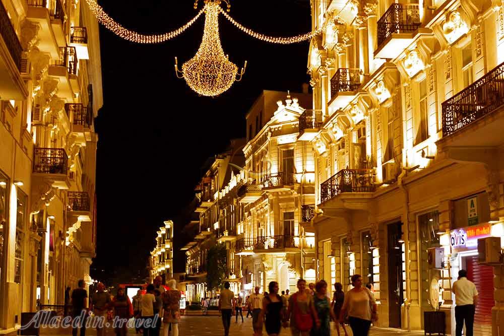 خیابان تارگوویی باکو - جمهوری آذربایجان | علاءالدین تراول