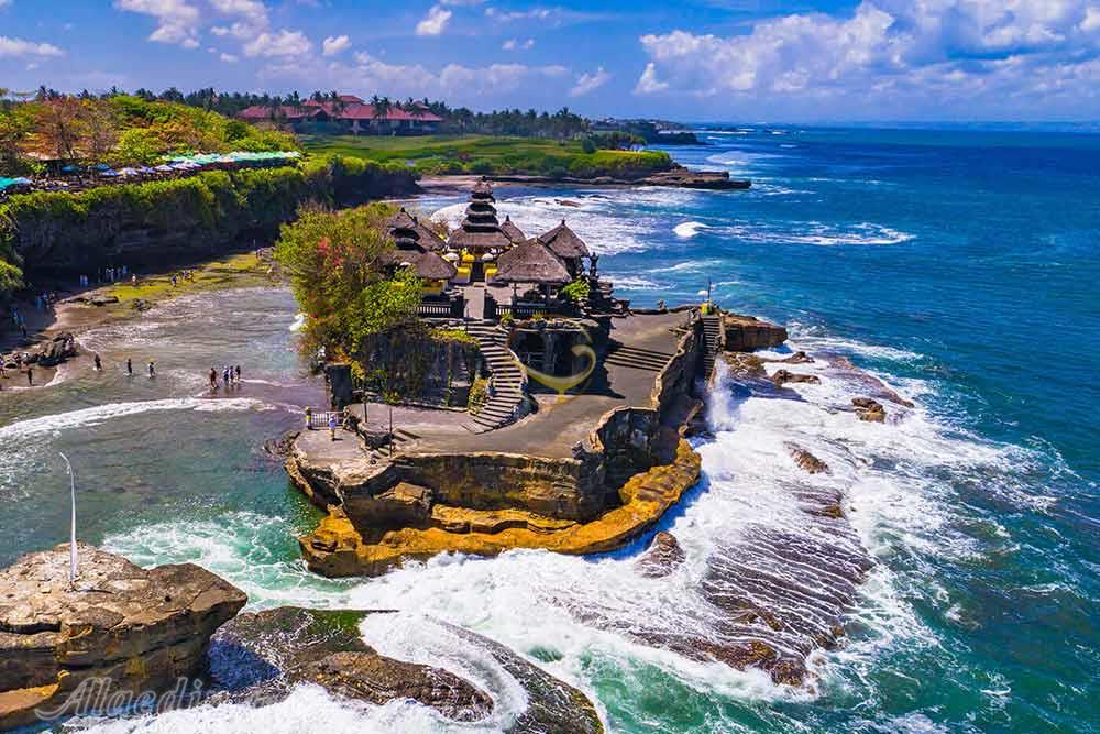 معبد تانا لوط در بالی - اندونزی | علاءالدین تراول