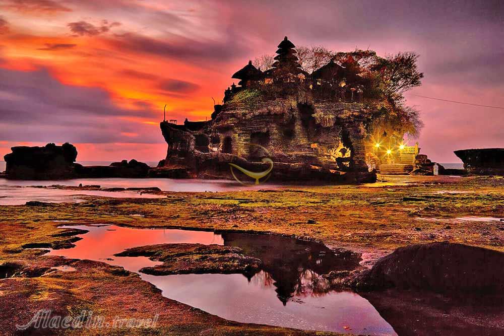 معبد تانا لوط در بالی - اندونزی | علاءالدین تراول