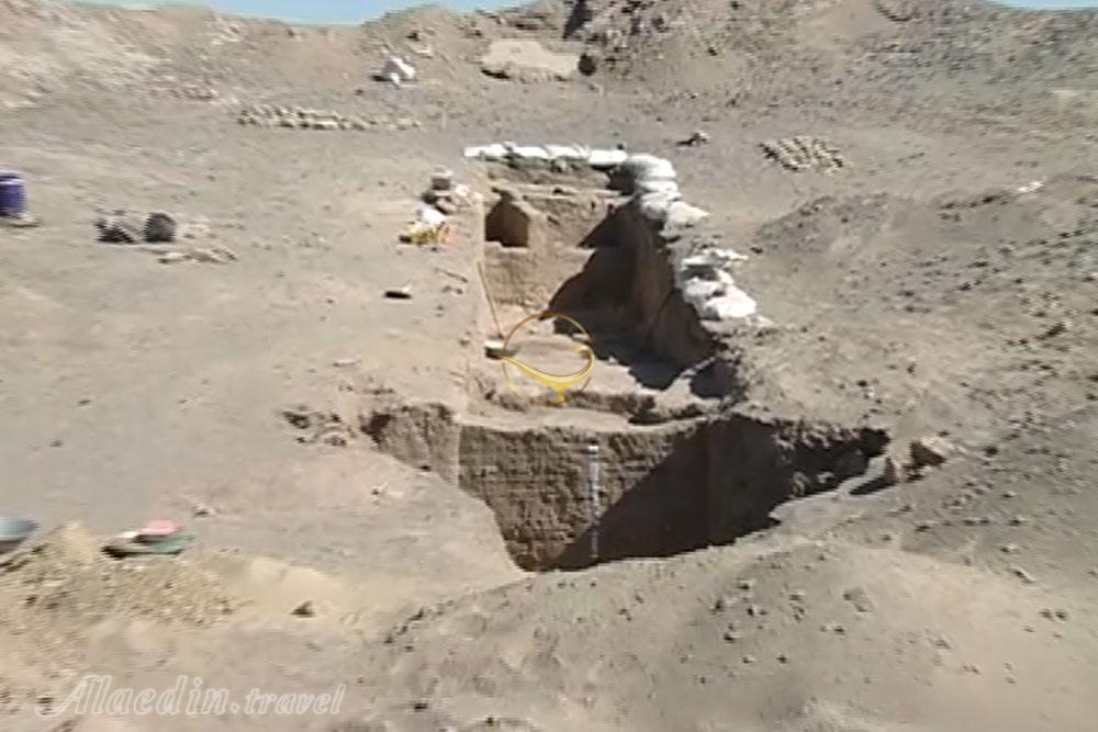 تل آتشین دارستان در بم | علاءالدین تراول