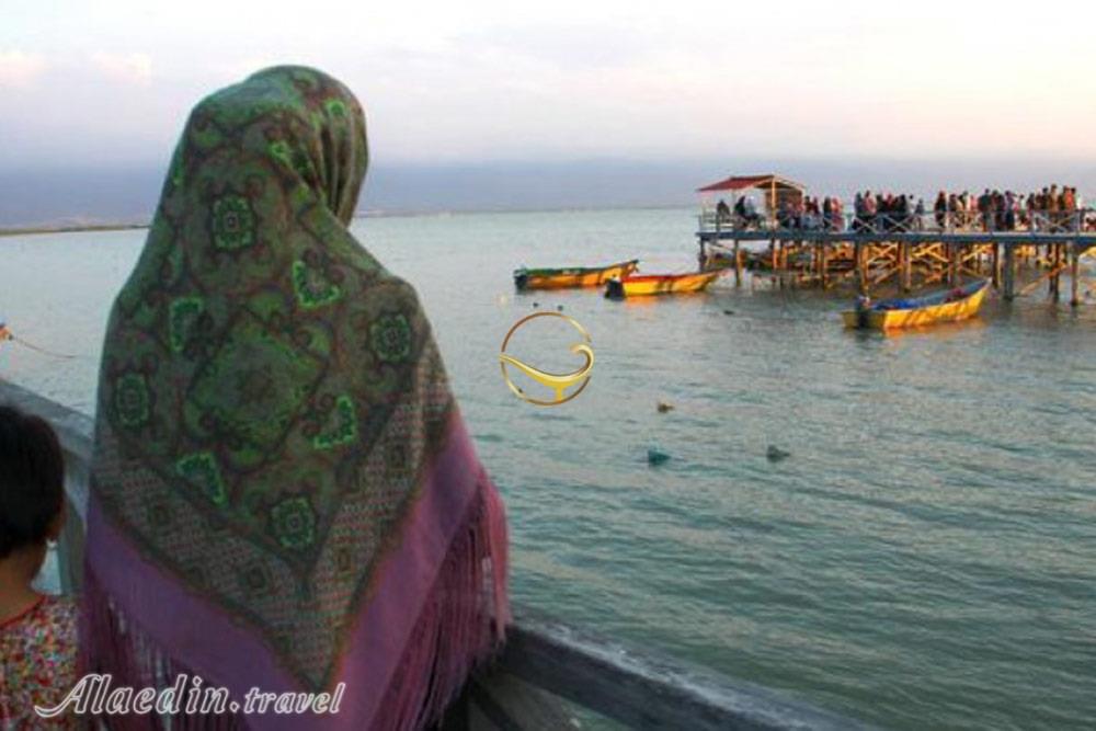 اسکله بندرترکمن | علاءالدین تراول