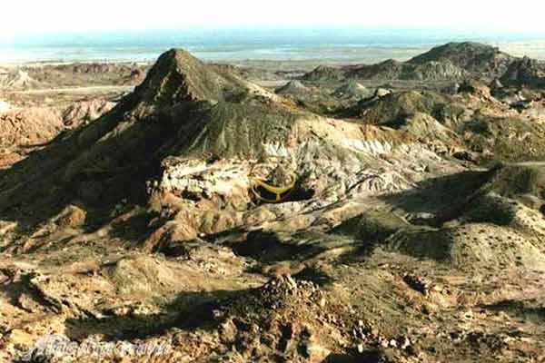 گنبد نمکی گچین در بندرعباس