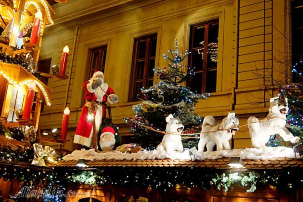 بازار کریسمس در بازل - سوئیس | علاءالدین تراول