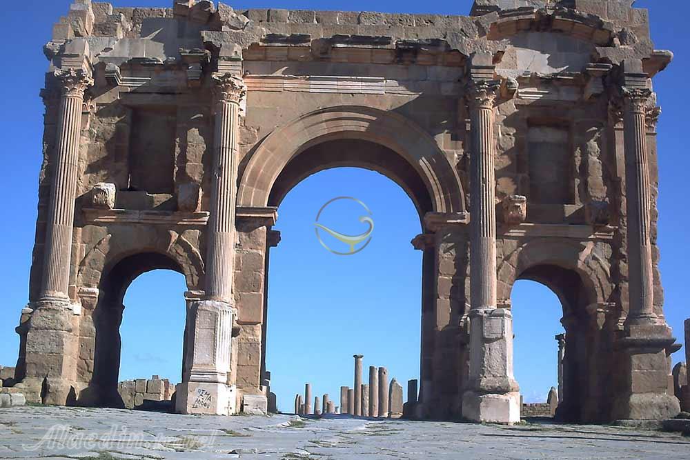 شهر باستانی تیمگاد در باتنه | علاءالدین تراول