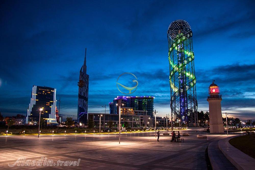 برج الفبا در باتومی - گرجستان | علاءالدین تراول