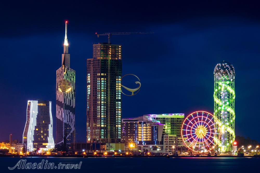 برج الفبا در باتومی - گرجستان | علاءالدین تراول