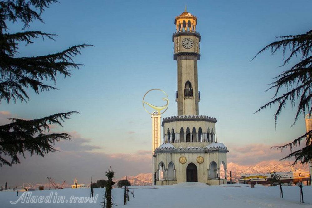 برج ساعت چاچا در باتومی - گرجستان | علاءالدین تراول