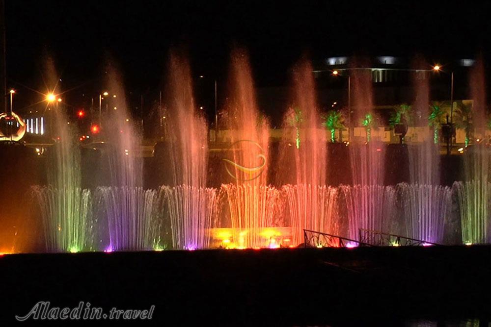 آبنمای رقصان در باتومی - گرجستان | علاءالدین تراول