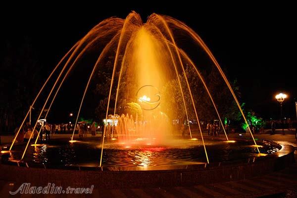 آبنمای رقصان در باتومی - گرجستان