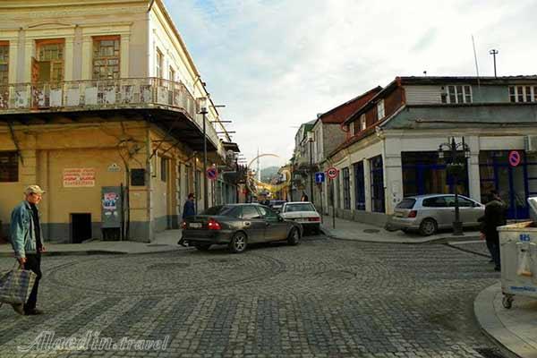 خیابان تاریخی کوتایسی در باتومی - گرجستان