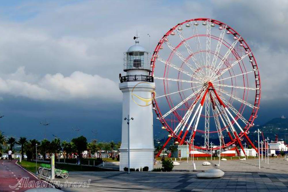 پارک میراکل در باتومی - گرجستان | علاءالدین تراول