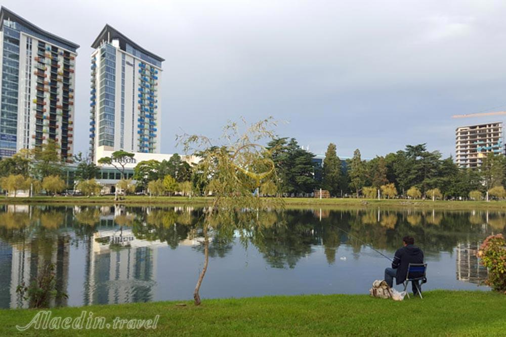 دریاچه نوریگلی در باتومی - گرجستان | علاءالدین تراول