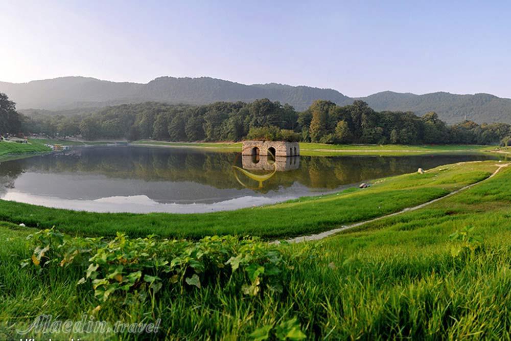 دریاچه عباس آباد بهشهر | علاءالدین تراول