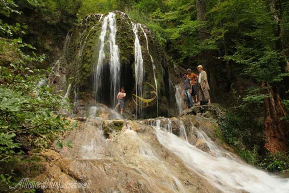 آبشار اسپه او بهشهر | علاءالدین تراول