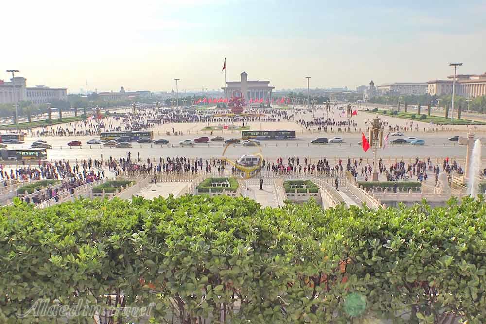 میدان تیان آن من در پکن | علاءالدین تراول