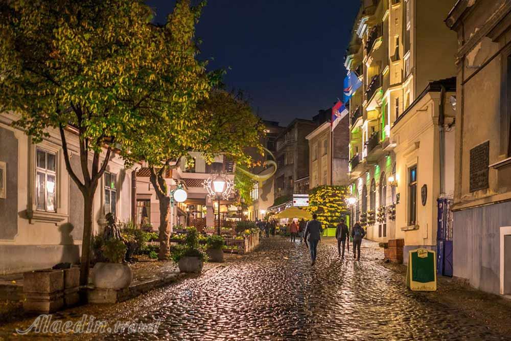 خیابان اسکادارلیا بلگراد - صربستان | علاءالدین تراول