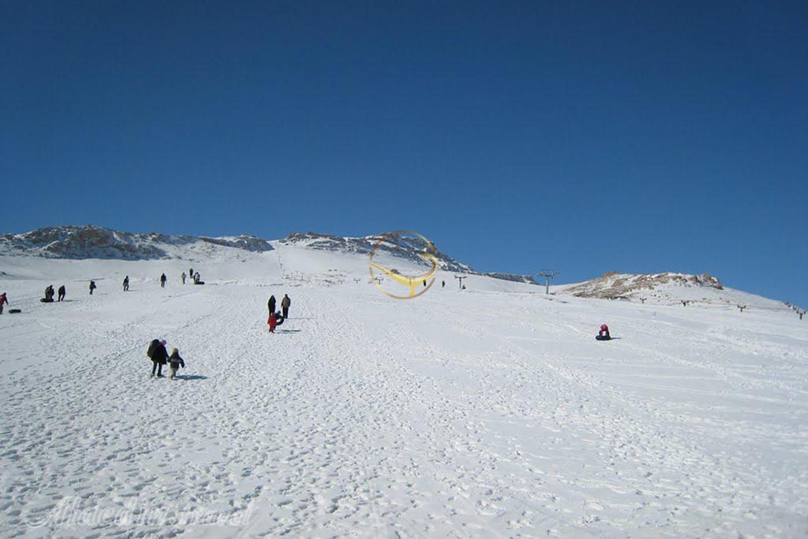 پیست اسکی نسار بیجار | علاءالدین تراول