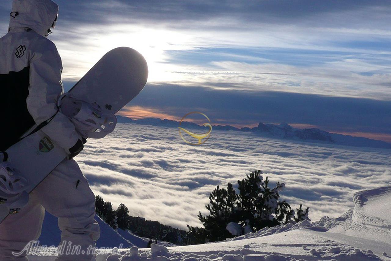 پیست اسکی نسار بیجار | علاءالدین تراول