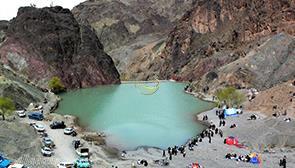 دریاچه و سد بند دره در بیرجند