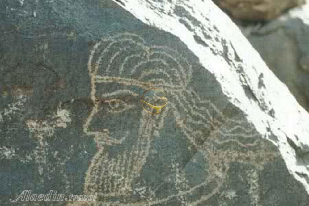 سنگ نگاره های لاخ مزار بیرجند | علاءالدین تراول