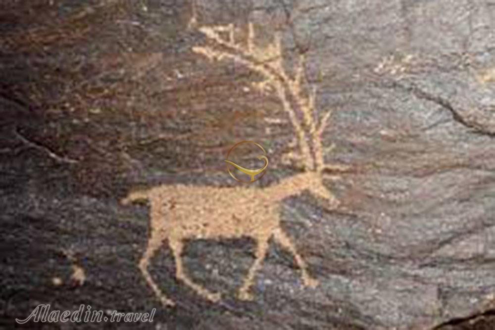 سنگ نگاره های لاخ مزار بیرجند | علاءالدین تراول