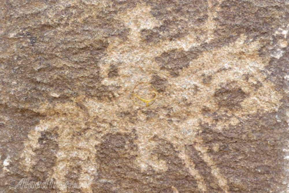 سنگ نگاره های لاخ مزار بیرجند | علاءالدین تراول