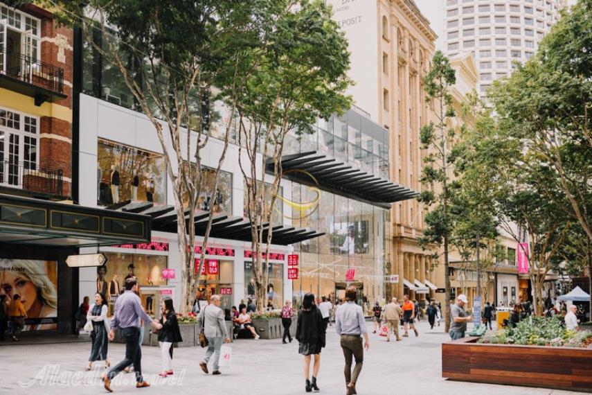 خیابان کوئین مال بریزبن | علاالدین تراول