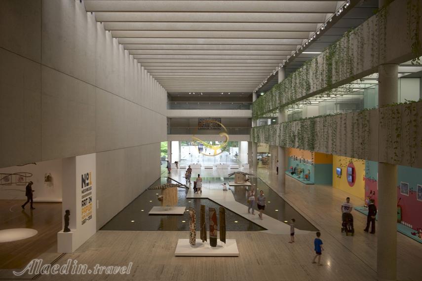 نگارخانه کوئینزلند گالری هنر مدرن بریزبن | علاالدین تراول